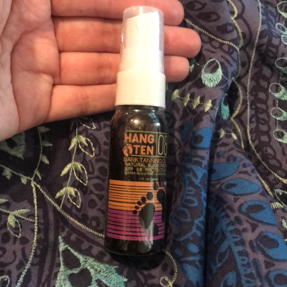 Coola Hang Ten Dark Tanning Oil SPF 8 SAMPLE